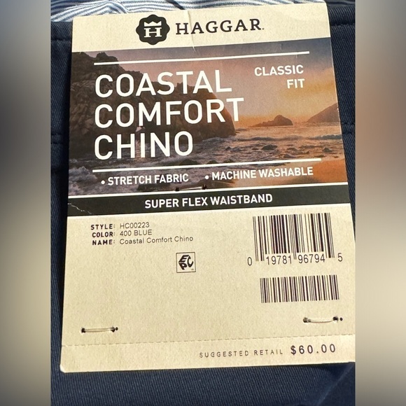 Haggar Coastal Comfort Chinos 42 X 32 - Picture 8 of 9